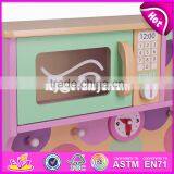 New Design Children Pretend Play Kitchen Wooden Kids Cooking Toys W10C283 thumbnail-4