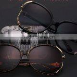 2016Europe Sunglasses Big Box Small Ladies Fashion Fragrant Hill Camellia Driving Glasses Individuality thumbnail-6