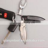 QJT-K02 Hot Sale Keychain Design Camping Knife Multi Function Outdoor Knife thumbnail-5