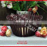 Round Bamboo Basket thumbnail-1
