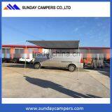 China Manufacturer High Grade Fabric Retractable Car Awning thumbnail-1