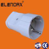 16A German Schuko Power Electrical Female Plug With Earth (P8061) thumbnail-1