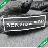 Durable Embossed Printing Rubber Patches With Hoop and Loop thumbnail-2