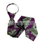 Custom Chinese Knitting Zipper Necktie thumbnail-2