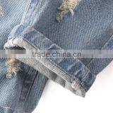 Boy New Model Pants Jeans 2017 Pure Color Hole in Leggings thumbnail-4