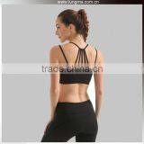 Seamless Nylon & Spandex Crossfit Fitness Yoga Racerback Sports Bra Custom thumbnail-3