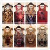 Women Tank Top 3d Printing, 100% Polyester thumbnail-3