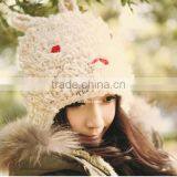 2014 New Cute Winter Hats For Women Warm Twist Knitted Hat Fashion Beanies Women Winter Cap 19089 thumbnail-1