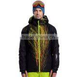Men Outdoor Winter Clothing OEM Colourful Ski Jacket thumbnail-1