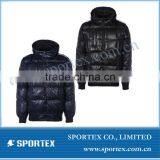 Warm Padded Puffer Jacket With Removable Hood Bomber Padded Winter Coat From Chinese Supplier thumbnail-1
