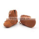 Wholesale Kids Shoes Baby Moccasins Leather Boot thumbnail-2