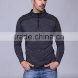 Men's Seamless Gym Half Zipper Shirts, Running T Shirts, Fitness T Shirts thumbnail-2