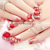 Self-adhesive Nails Glitter Tips With Glue Rhinestone Nails thumbnail-6