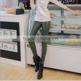 EY0076L Wholesale Autumn Winter Latest Styles Women PU Leggings thumbnail-3