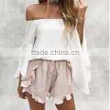 2017 New Fashion Women Summer Short Apparel thumbnail-2