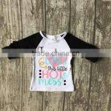 Baby Girls Cotton Raglans Girls Jesus Loves This Little Hot Mess Raglans Children Kids Boutique Raglans Clothing thumbnail-1