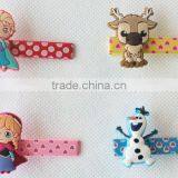 Frozen Cartoon Characters Decorative Wide Hairgrips for Girls thumbnail-2