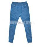 Mens Stone Wash Slim Navy Jogger-Sweatpants thumbnail-5