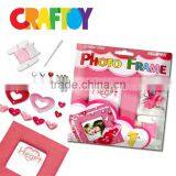 EN71 Craft Toy Kit Create Your Heart Photo Frame thumbnail-1
