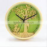 10 Inch Modern Decorative Wooden Wall Clock thumbnail-4