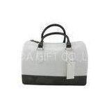 White Black Lady Silicone Handbag , Candy Silicone Shoulder Bag thumbnail-1