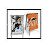 Portable a - Frame Metal Display Rack / Double Side Poster for Advertising thumbnail-1