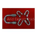 Hot Dip Galvanized Bolts And Nuts , Stainless Steel U Bolt / Stud / Screw