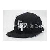 Customized Sports Acrylic Embroidered Baseball Caps / Snapback Flat Caps thumbnail-1