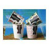 12 Ounce Custom Printed Paper Cups Disposable Coffee Cups With Lids And Sleeves