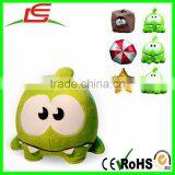 Wholesale Cut the Rope Reversible 6inch Om Nom Plush Toy thumbnail-1