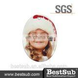 JS Coatings Sublimation 3inch Oval With Hole H009