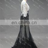 LN137 New Sexy See Through 3/4 Sleeves Real Samples Of Lace Evening Dress thumbnail-4