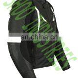 FactoryExtreme Pressido Mens Black Hoodie Biker Leather Jacket thumbnail-3