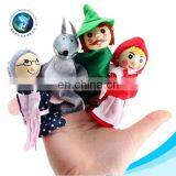 Educational Baby Toy Doll Finger Puppet Fashion Cheap Custom Soft Plush Finger Puppet and Story thumbnail-2