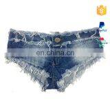 2016 Latest Plus Size Sexy Denim Short Shorts thumbnail-3