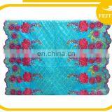 New African Cotton Damask Bazin Riche Dresses Embroidery For Women thumbnail-4