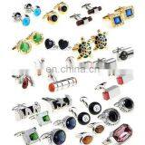 Quality Unisex Brilliant Pink Gem French Cufflinks Gift Details