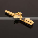 soft enamel logo gold tie clip
