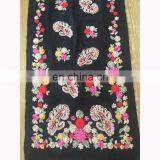 20170933 new fashion acrylic embroidery shawl design cashmere imitation embroidery scarf