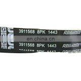 6BTA Alternator Drive V Ribbed Belt 3288790 3911568 3807359 8pk1443 thumbnail-2