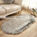 Round Fake Fur Rug With Great Price thumbnail-2