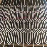 Texture Pattern Metal Sheet Mirror Finish Stainless Steel Plate for Elevator Cabinet Metal Decoration thumbnail-1