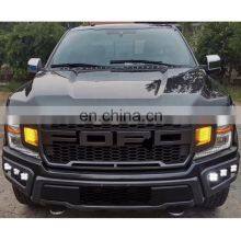 F150 BUMPER HOOD GRILL SIDE SILL FENDER FLARES BODYKIT FACELIFT BODY KIT for FORD F150 2015-2017 thumbnail-4