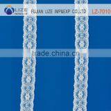 LZ-7010Elegant 2016 Eyelash Lace Trim One Side Straight for Women 's Dress and Girls Underwear thumbnail-1