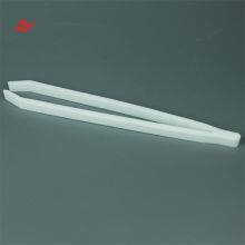 High Temperature Resistance Lab White PTFE Forceps PTFE Tweezers 200MM Size thumbnail-1