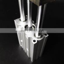 MGPM12X10 MGPM12X20 MGPM12X25 MGPM12X50 MGPM12X75 MGPM12X100 MGPM12X125 Tri-rod MGPL TCM TCL Pneumatic Cylinder thumbnail-4