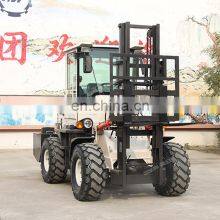 Diesel Forklift Truck Loader Bucket With Attachment 4WD Truck Mounted Forklift thumbnail-2