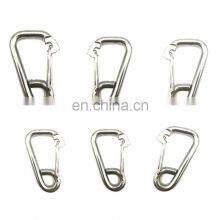 JRSGS Wholesale Snap Hook Delta Simple Snap Hook 304 316 Stainless Steel Spring Climbing Button Carabiner thumbnail-4
