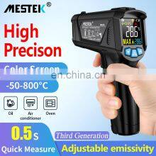 Laser Thermometer -50~800 Degree IR02A Non-Contact Meter Imager Digital Temperature Controller IR LCD Thermometer thumbnail-2