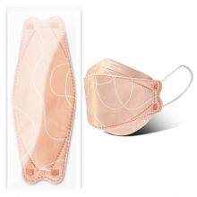 KF94 3D Fish Shape Protective Filter Face Mask (Khaki) is Meets the Requirements of GB2626-2019 thumbnail-2